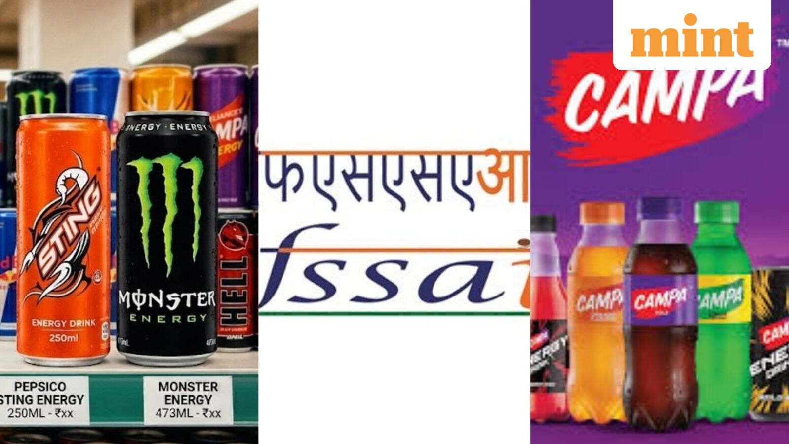 What happens to 'energy drinks' after Campa, PepsiCo get interim court relief against FSSAI label ban? | Explained — Mint India, Larimore Technology news